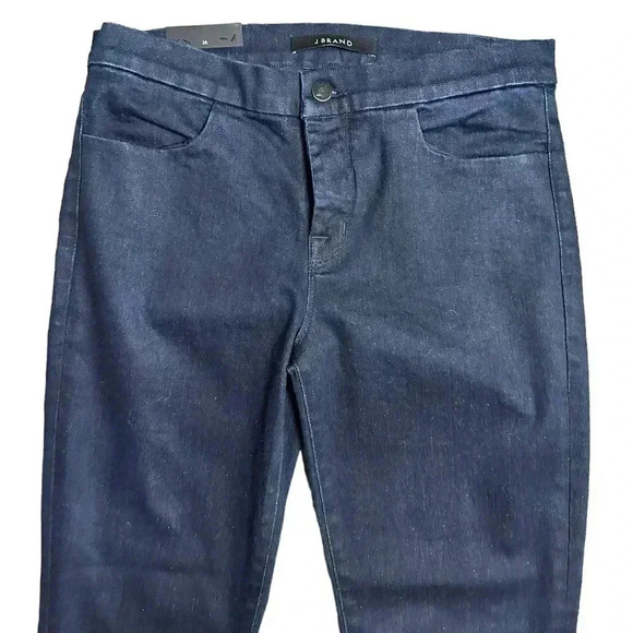 NWT $188 J BRAND TAILORED CROP INKWELL SLIM STRETCH ANKLE PANTS JEANS 28 - Picture 4 of 9
